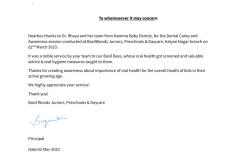 Dental-checkup_Dr.Rheya_Testimonial